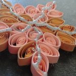 quilling - gwiazdki na choinkę